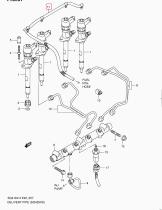 SUZUKI 15835-67G11-000 - TUBO INYECCION