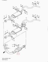 SUZUKI 14150-61A13-000 - CATALIZADOR