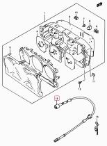 SUZUKI 34910-80C40-000 - CABLE CUENTA QUILOMETROS