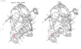 LAND ROVER 213744G - RETEN CIGÜEÑAL DELANTERO GENUINO