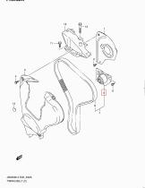 SUZUKI 12811-80KA0-000 - RODILLO TENSOR