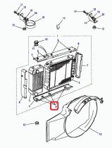 LAND ROVER BTP2278 - ARMADURA-RADIADOR, TOP,