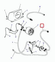 LAND ROVER ZXC9199 - EJE FLEXIBLE DE MANDO - VELOCÍMETRO, 16"DE LONGITUD