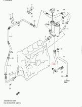 SUZUKI 16825-67JG1-000 - TUBO RETORNO ACEITE JB419D