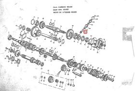 LAND ROVER 237982 - EJE SINFIN 1954-84