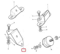 LAND ROVER 272506 - SOPORTE MOTOR DELANTERO DERECHO