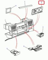 LAND ROVER BTR6495 - PLACA-GRÁFICOS-CONTROL-CALEFACTOR