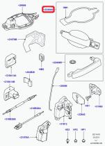 LAND ROVER 8510092JEH - MANECILLA EXTERIOR DE PUERTA