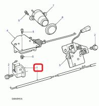 LAND ROVER FQR100520 - PICAPORTE-PORTÓN TRASERO, EXTERIOR, RH