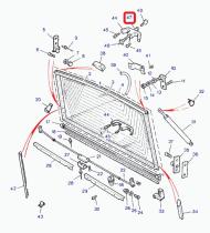 LAND ROVER 391523 - CONJUNTO CERRADURA-PUERTA DE CARGA/PORTÓN TRASERO,