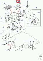 LAND ROVER MHK100600L - SENSOR MAP