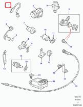 LAND ROVER MHK100940 - SENSOR-OXIGENO-INYECCIÓN MULTIPUNTO, DELANTERO