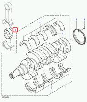 LAND ROVER STC2114 - SEMICOJINETE-CABEZA-BIELA, BLUE., SUPERIOR, ESTÁNDAR