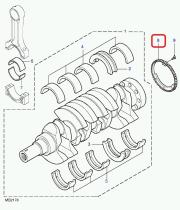 LAND ROVER LEN100100L - ENGRANAJE-ACCIONAMIENTO DE LA DISTRIBUCIÓN-CIGÜEÑAL