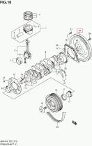 SUZUKI 12620-83R01-000 - VOLANTE MOTOR