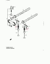 SUZUKI 12921-67J00-000 - MUELLE DE VALVULA